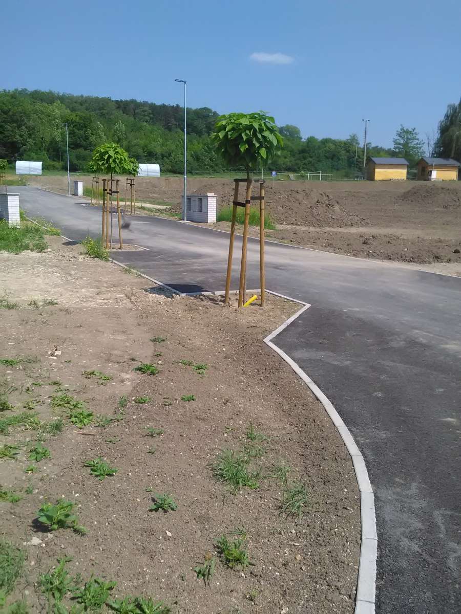 Budování příjezdových cest